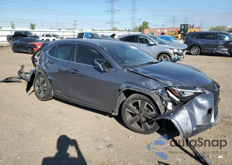 2020 Lexus Ux 250H из США, поврежденный, VIN JTHP9JBH3L2027603